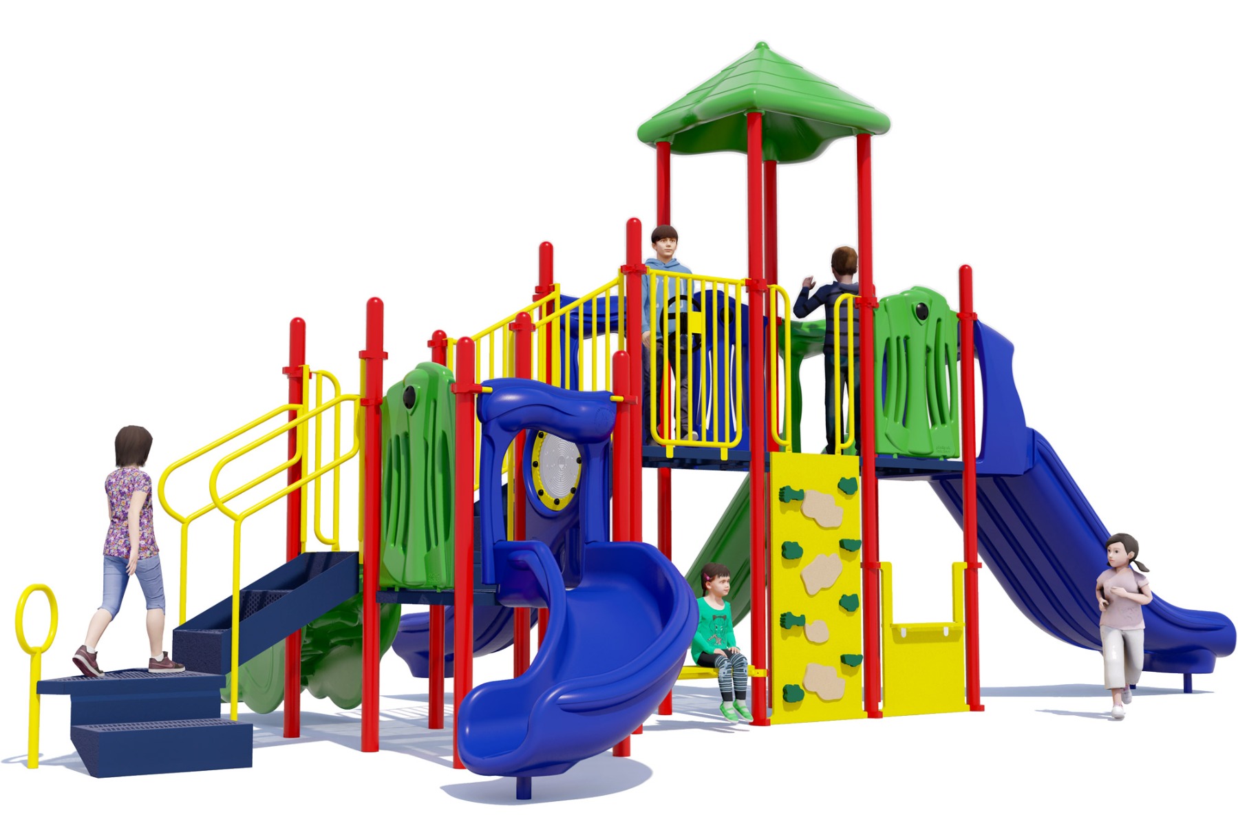 Big Tex Play Structure | Playful | Rear