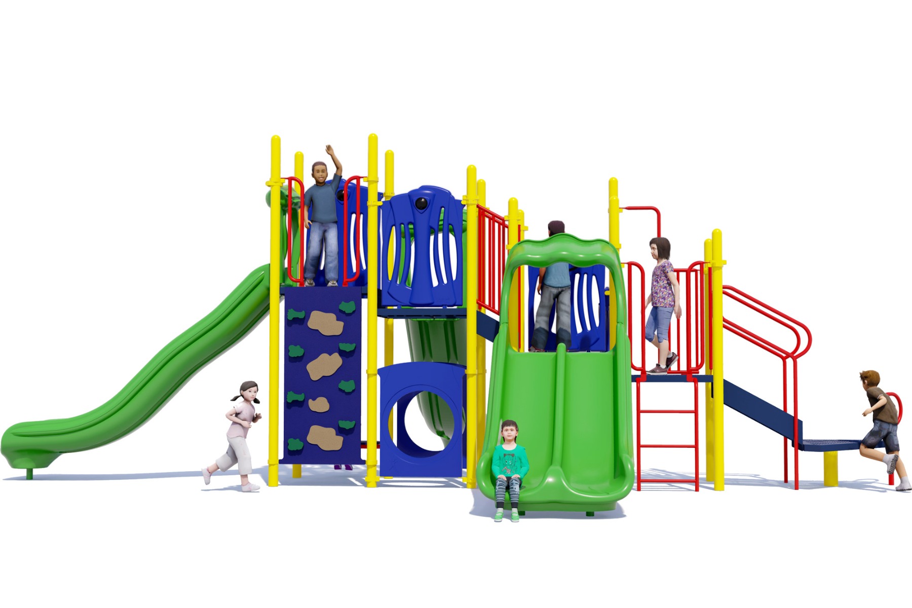 BigTime Commercial Playground Equipment - Front - Playful| All People Can Play