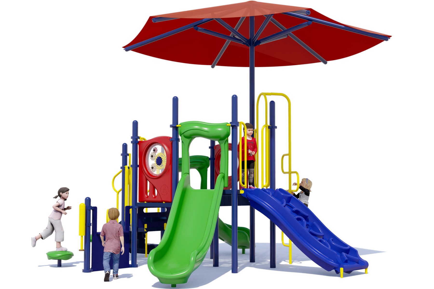 3 Blind Mice Commercial Playground Equipment | Front | Playful