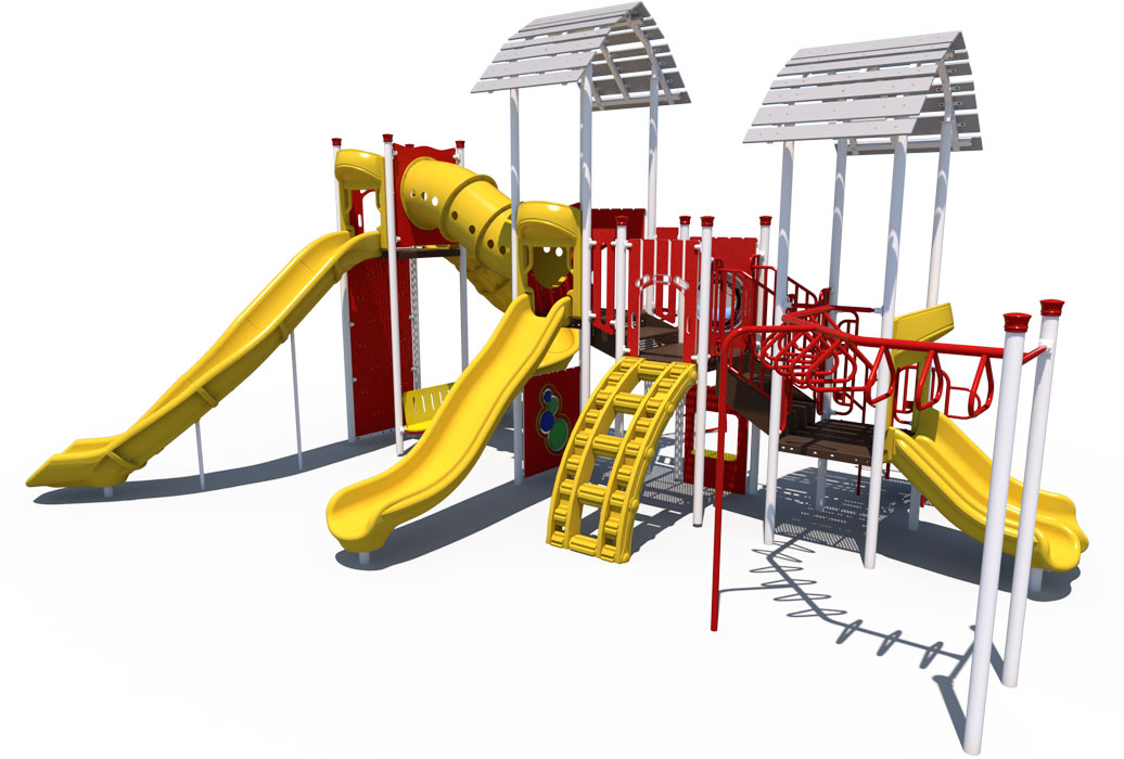 Front - Farm Themed Playground | Ages 5 to 12 | All People Can Play