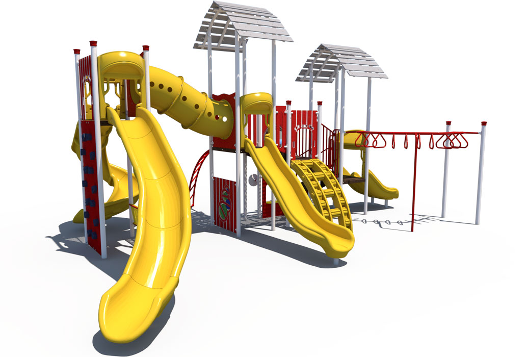 View 4 - Farm Themed Playground | Ages 5 to 12 | All People Can Play