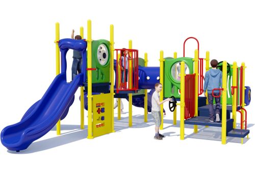 Jungle Jamboree Playground | Playful Colors | Front View