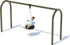 1 Bay 8' Arch 5" Tire Swing Frame