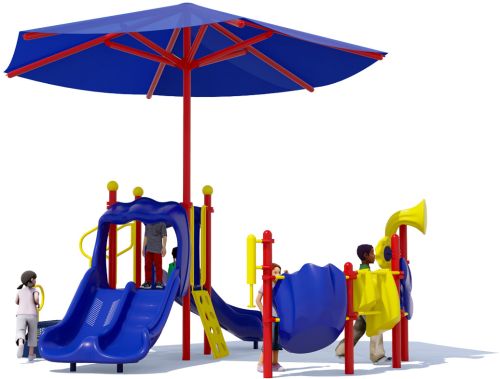 Twist and Twirl - Primary - Front | All People Can Play Commercial Playground Equipment