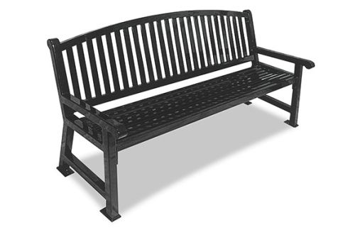 Savannah Bench w/Bow Back