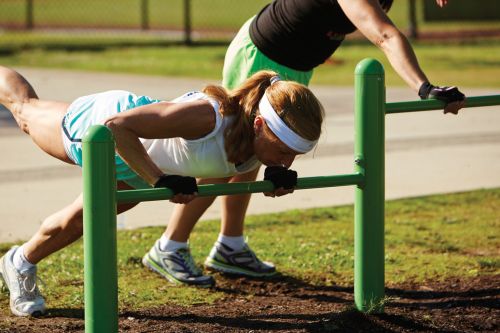 Push Up Station