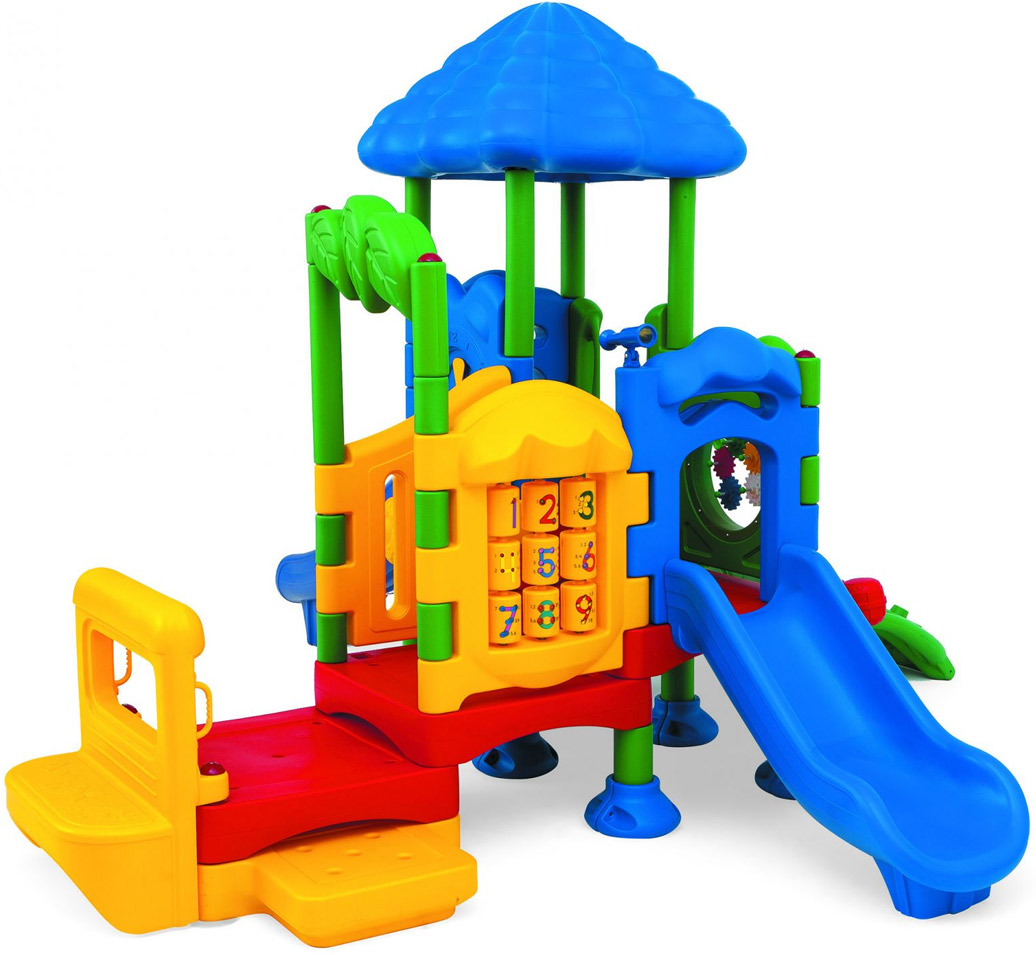 Discovery Center 4 Play Structure | Commercial Playground Equipment